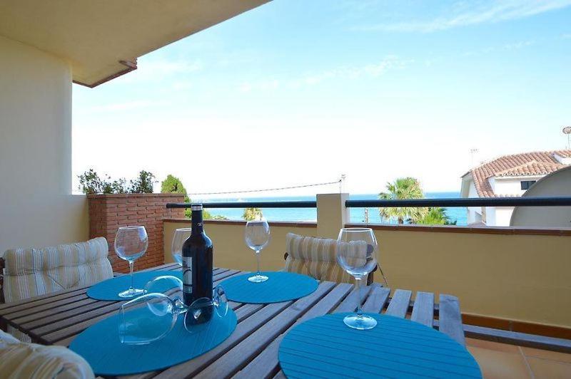 Benalmadena Beach Apartamento Con Vistas Al Mar Y Parking Privado Incluido Esterno foto