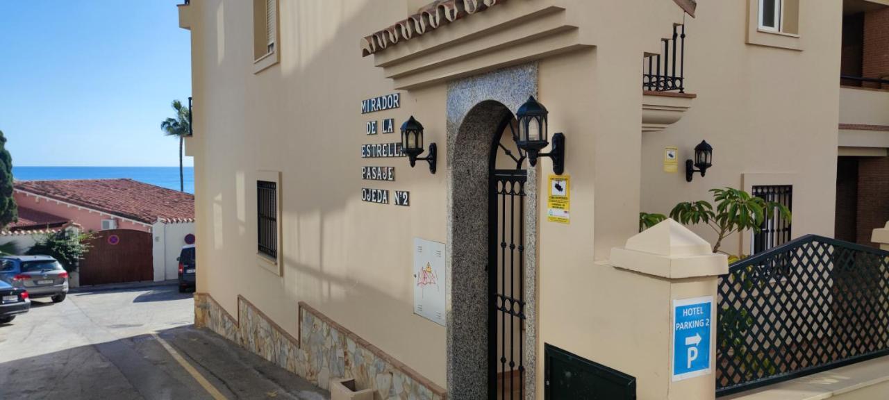 Benalmadena Beach Apartamento Con Vistas Al Mar Y Parking Privado Incluido Esterno foto