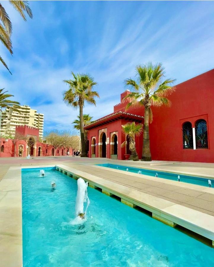 Benalmadena Beach Apartamento Con Vistas Al Mar Y Parking Privado Incluido Esterno foto