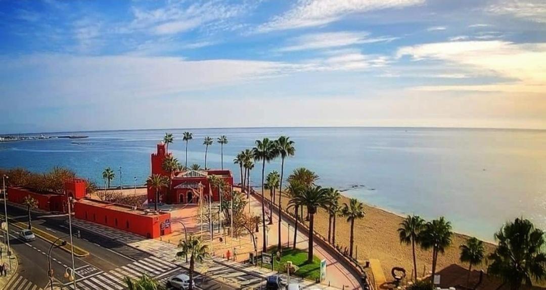 Benalmadena Beach Apartamento Con Vistas Al Mar Y Parking Privado Incluido Esterno foto